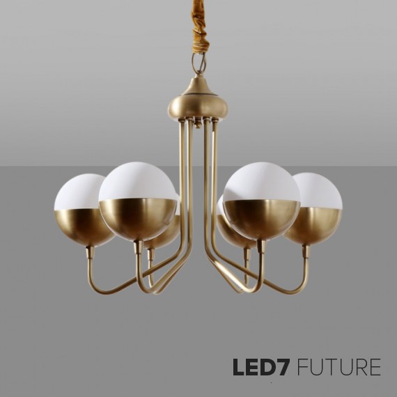 Loft Industry Modern - Library Chandelier